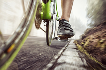Bicycling Can Lead to Foot Injuries